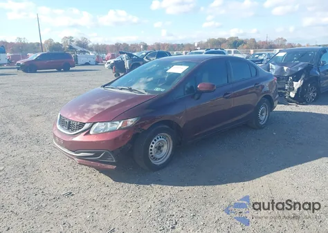 2015 Honda Civic Lx from USA, damaged, VIN 19XFB2E53FE039590